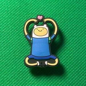 🌼 (5/$10 or 10/$15) NEW “00’s Adventure Time” Fun Croc Shoe Charm Collection